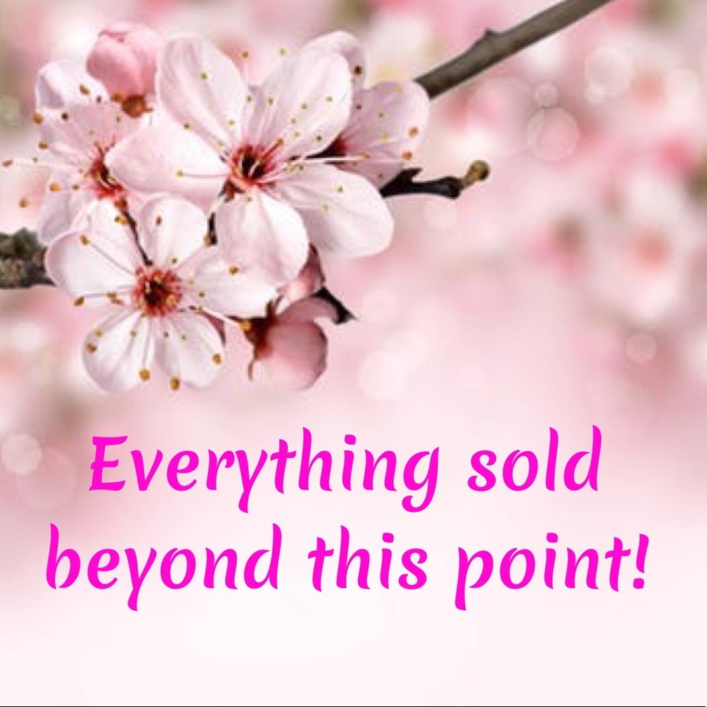 Sold items